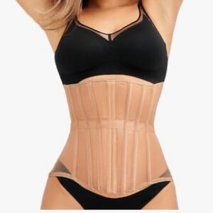 Mesh Tan-Colored Corset/Waist Trainer
